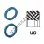 UC-73.020X88.900X7.930-PU94